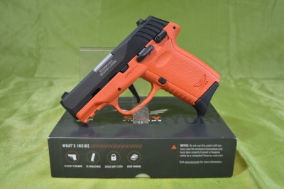 SCCY CPX-1 ORANGE FACTORY NEW 9mm 